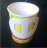 Paper cup with handle