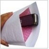 Paper envelope with antistatic bubble
