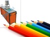 Paper pencil making machine