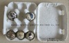 Paper pulp quail egg tray box