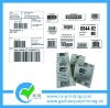 Permanent barcode adhesive label