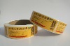 Personalised custom self adhesive labels