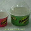 Personalized ice cream cups