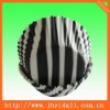 Personalized zebra stripe cake cups for cupcake