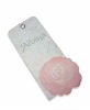 Pink Garment label  hand tag