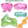 Pink Grosgrain Packing Ribbon Bow