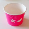 Pink ice cream paper cups