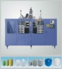 Plastic barrel blow molding machine