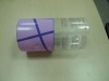 Plastic cosmetic cylinder packaging