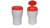 Plastic cup / wet wipes canister