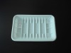 Plastic food packaging tray