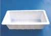 Plastic food tray for vegetable or fruit