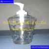 Plastic hand soap bottle