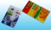 Plastic heat shrink wrap labels for bottle