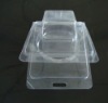 Plastic hinged blister packing