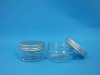 Plastic jar/50ml with aluminum cap