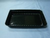 Plastic meat packing tray