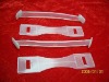 Plastic packing box handle