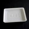 Plastic service tray