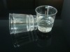 Plastic transparent disposable cup