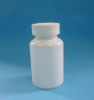 Plastic white medicine bottle