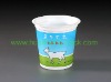 Plastic yogurt cup