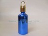 Plating blue round essential oil bottle