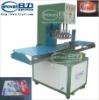 Pneumatic High frequency blister sealing equipment for clamshell, transparent PVC + printed paper card