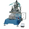 Pneumatic flat silk screen machine