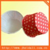 Polka dots cake cup with PET film