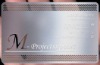 Popular Cut Through Metal Stainless Steel Business Cards