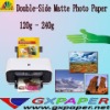 Premium Double Side Matte Inkjet Photo Paper, 140G,Cast Coated