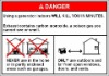 Print adhesive warning label with 11 years experience