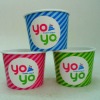 Printed YoYo Yogurt Paper Bowl 16oz