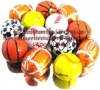 Printed aluminum foil for football shape chocolate packing