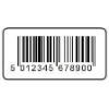 Printed barcode label