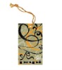 Printed clothing hang tag