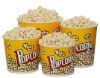 Printed popcorn buckets