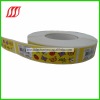 Printing high quality self adhesive labels