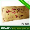 Promotion metal-like adhesive labels in 2012 hot stampting sticker