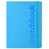 Pure color notebook with rubber