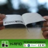 RFID paper tag for library books' management accpet Paypal