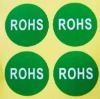 ROHS printed label