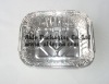 Rectangle  Aluminum Foil Container