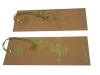 Recyclable kraft paper tag