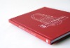 Red Color Hardcover Book