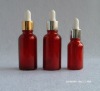 Red Essential Oil Bottles