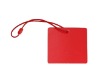 Red Garment hangtag/garment hangtags labels/garment shirts labels