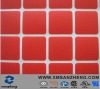 Red matte PC adhesive  sticker