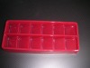 Red pp clamshell   biscuit /cake box  package